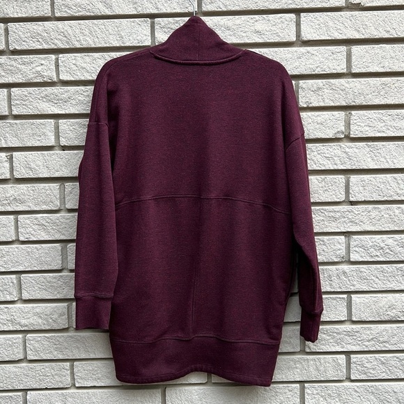 Hyba Open Cardigan with Ribbed Hem Size Small - Picture 10 of 10